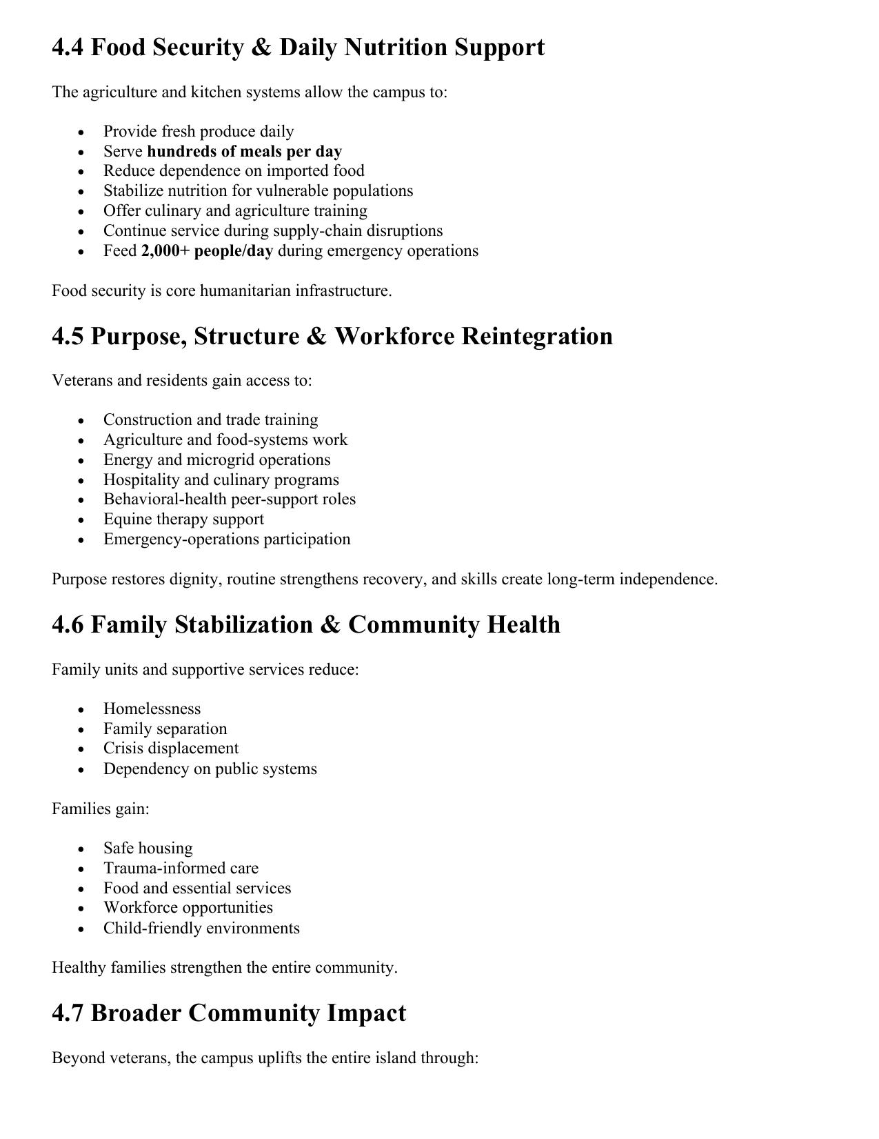 Investor briefing imagery